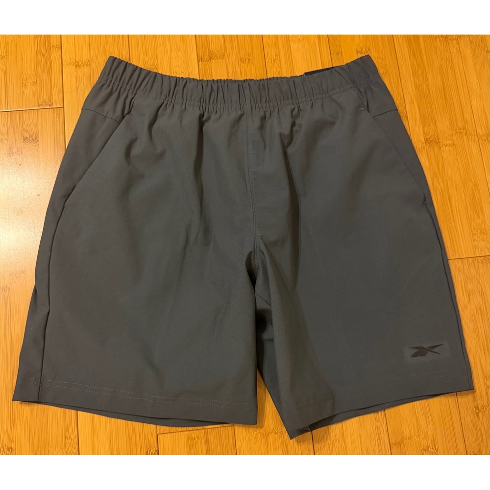 Reebok Mens Everyday Active 8 Inch Performance Shorts Gray Medium NWT